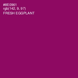 #8E0961 - Fresh Eggplant Color Image